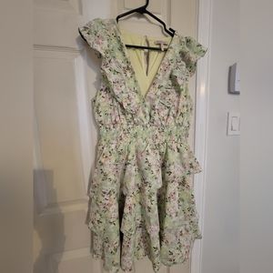 BCBG Floral Mini Dress